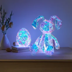Die moderne Hausfrau LED-Leucht-Hase „Prisma“