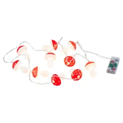 Lichterketten|Herbstdekoration|Die moderne Hausfrau LED-Lichterkette „Pilze“