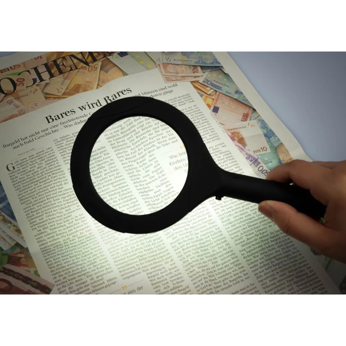 Sehhilfen·Leselupen|Die moderne Hausfrau LED-Lupe