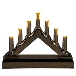 Weihnachtsdekoration·Weihnachtsbeleuchtung|Weihnachtsdekoration·Weitere Weihnachtsdeko|Die moderne Hausfrau LED-Schwibbogen silber