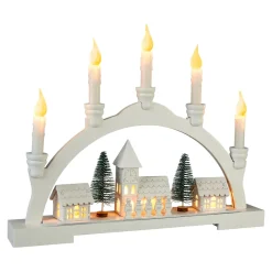 Weihnachtsdekoration·Weihnachtsbeleuchtung|Weihnachtsdekoration·Weitere Weihnachtsdeko|Die moderne Hausfrau LED-Schwibbogen "Winterdorf"