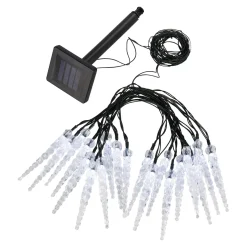 Lichterketten|Weihnachtsdekoration·Weihnachtsbeleuchtung|Die moderne Hausfrau LED-Solar-Lichterkette "Eiszapfen"