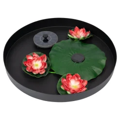 Gartendekoration ·Solarleuchten|Gartendekoration ·Led-Leuchten|Die moderne Hausfrau LED-Solar-Seerose