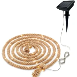 Lichterketten|Gartendekoration ·Lichterketten|Die moderne Hausfrau ﻿LED-Solar-Seil