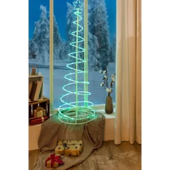 Weihnachtsdekoration·Weihnachtsbeleuchtung|Gartendekoration ·Led-Leuchten|Die moderne Hausfrau LED-Spiral-Tannenbaum