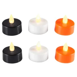 Gartendekoration ·Led-Leuchten|Leuchtdekoration·Kerzen & Teelichter|Die moderne Hausfrau LED-Teelichter "Herbst", 6 Stück