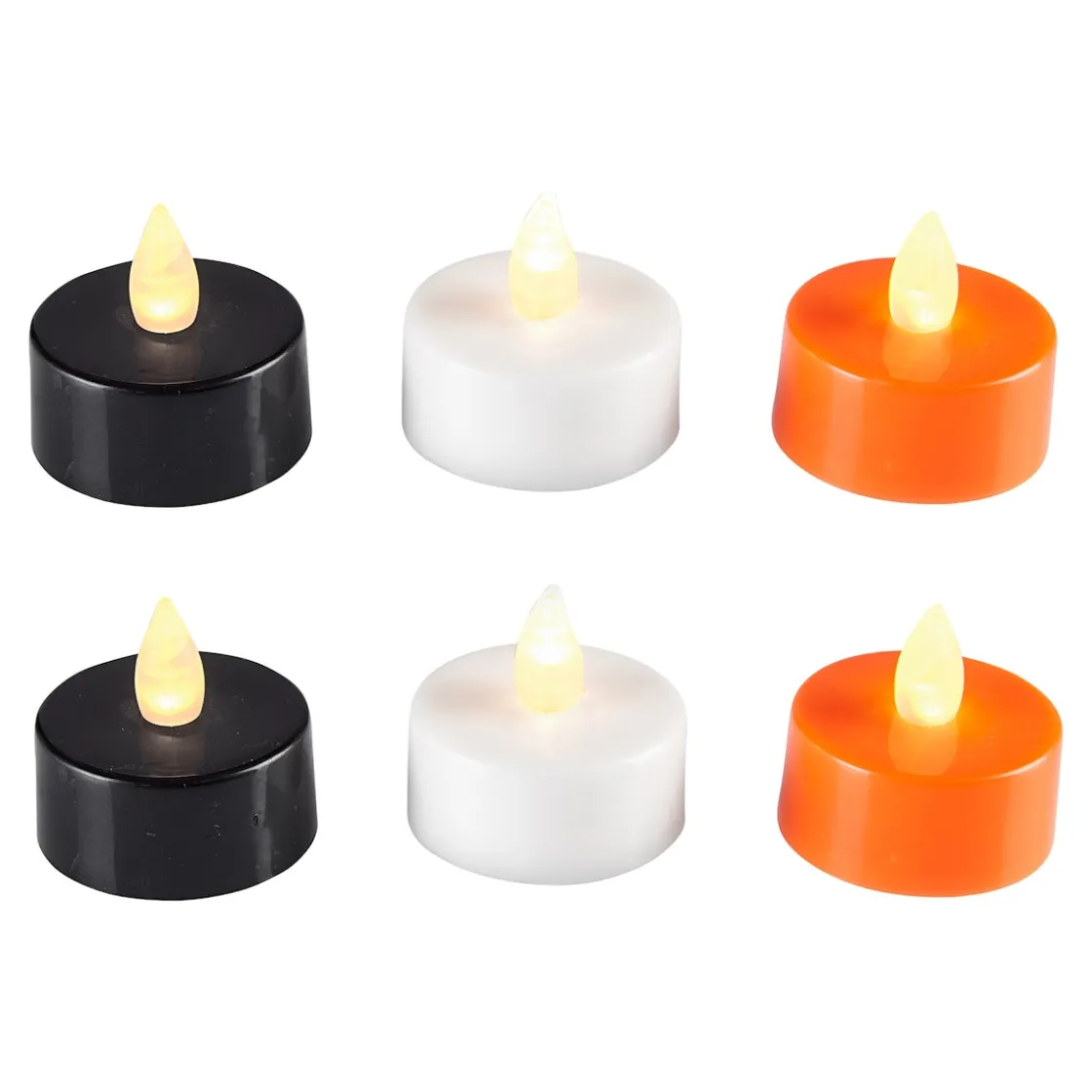 Gartendekoration ·Led-Leuchten|Leuchtdekoration·Kerzen & Teelichter|Die moderne Hausfrau LED-Teelichter "Herbst", 6 Stück