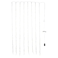 Lichterketten|Gartendekoration ·Lichterketten|Die moderne Hausfrau LED-Wasserfall-Lichterkette, 2 m