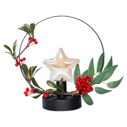 Weihnachtsdekoration·Weihnachtsbeleuchtung|Dekofiguren|Die moderne Hausfrau LED-Weihnachts-Dekofigur „Beeren“