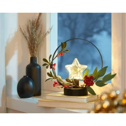 Weihnachtsdekoration·Weihnachtsbeleuchtung|Dekofiguren|Die moderne Hausfrau LED-Weihnachts-Dekofigur „Beeren“