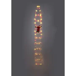 Weihnachtsdekoration·Weihnachtsbeleuchtung|Weihnachtsdekoration·Weitere Weihnachtsdeko|Die moderne Hausfrau LED-Weihnachtsleiter „Weihnachtsmann“