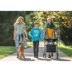 Rollatoren|Die moderne Hausfrau Leichtgewichtrollator Nitro SL grau