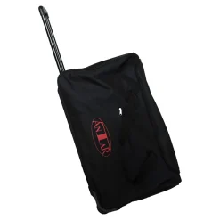 Rollatoren|Die moderne Hausfrau Leichtgewicht-Rollator Premium, Aluminium AT51006 + Transporttasche mit Rollen