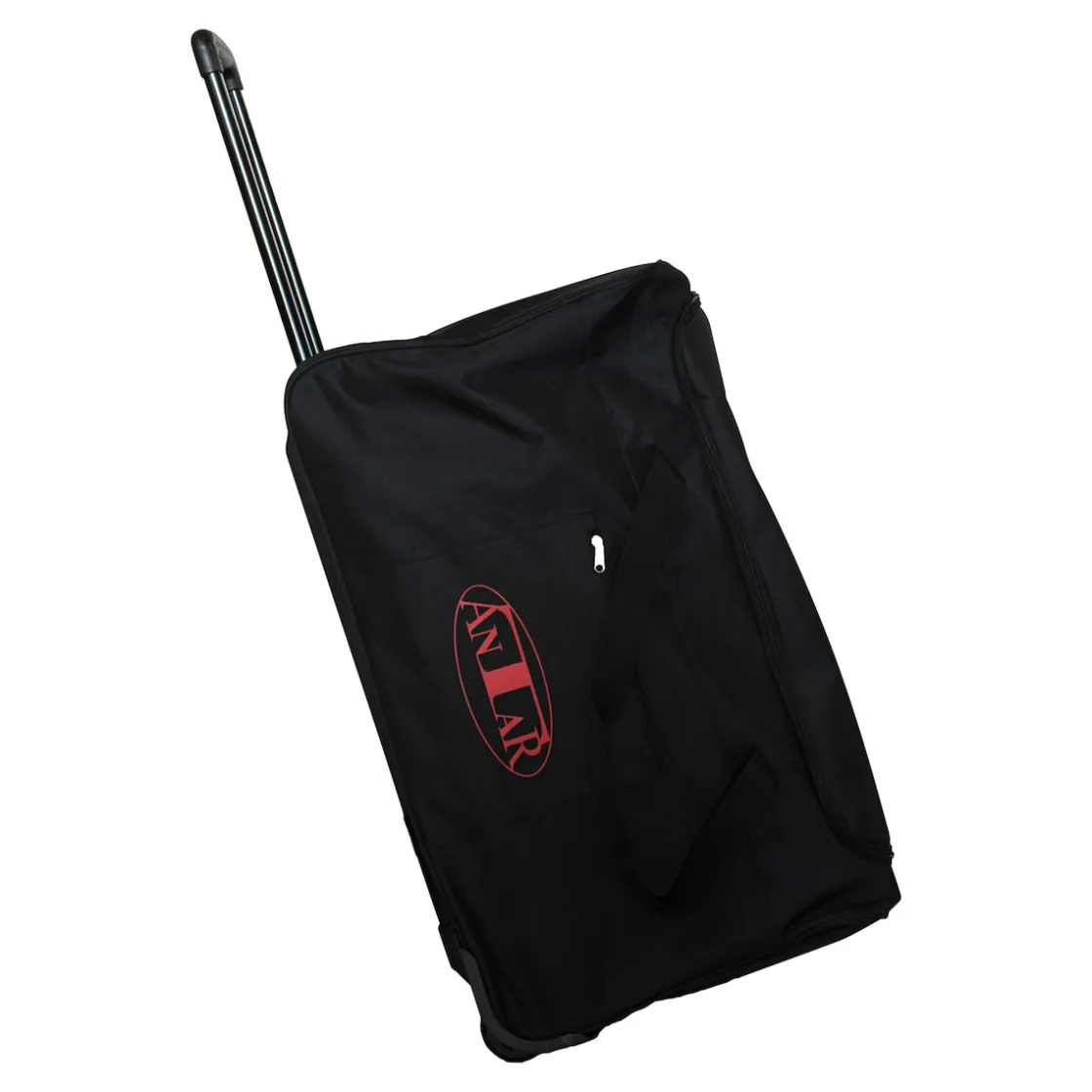 Rollatoren|Die moderne Hausfrau Leichtgewicht-Rollator Premium, Aluminium AT51006 + Transporttasche mit Rollen