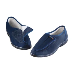 Hausschuhe|Hausschuhe|Die moderne Hausfrau Leicht-Klettschuh "Paris"