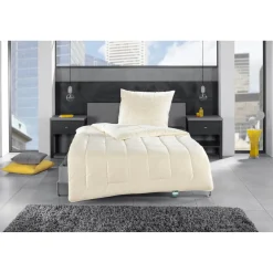Bettzubehör ·Bettdecken & Kopfkissen|Die moderne Hausfrau Leichtsteppbett Trockenes Schlafklima 155x220 cm