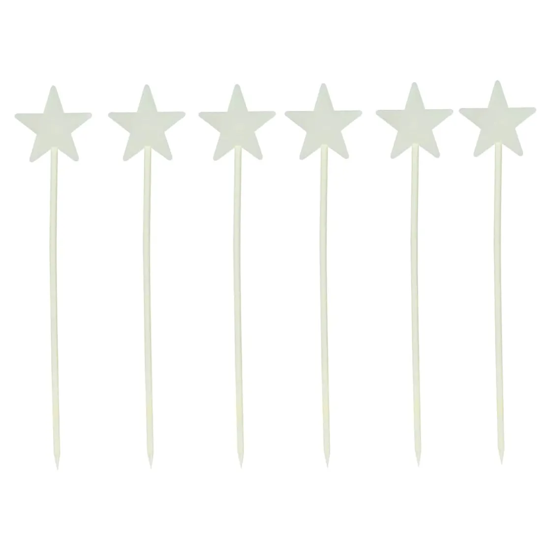 Gartendekoration ·Gartenstecker|Gartenstecker|Die moderne Hausfrau Leuchtstecker "Sternenzauber", 6 Stück