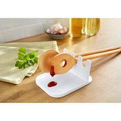 Die moderne Hausfrau Löffelablage weiß