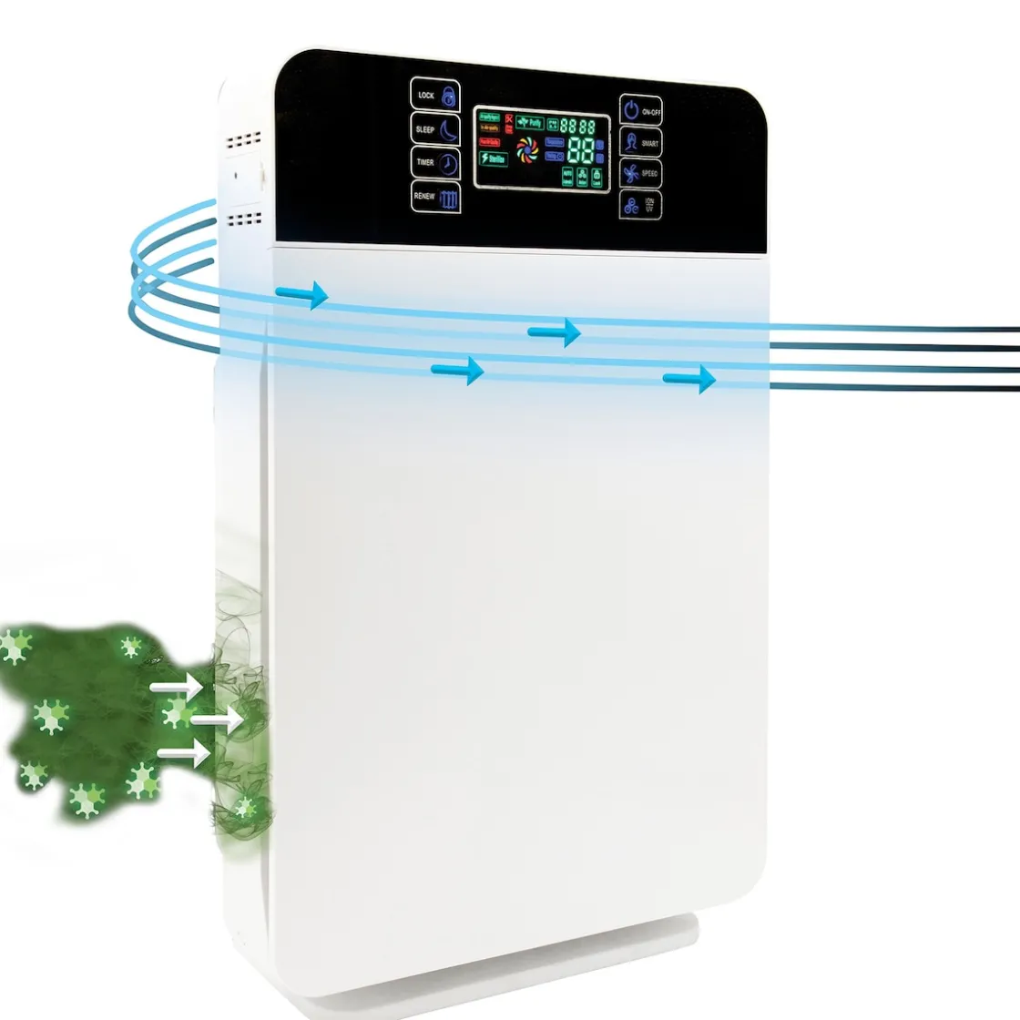 Luftreiniger|Die moderne Hausfrau Livington AirPurifier 6-in-1 Luftreiniger