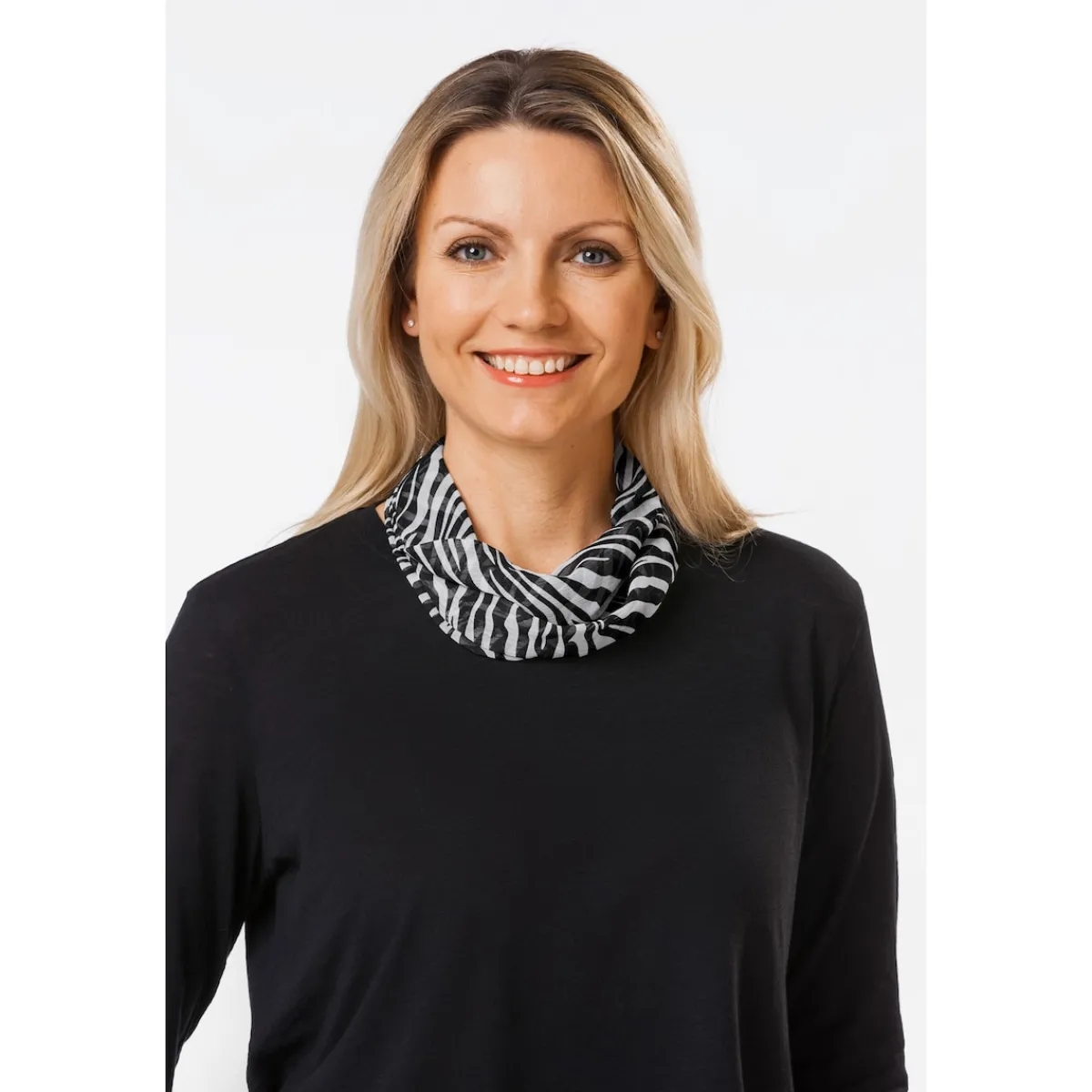 Damen Die moderne Hausfrau Magnet-Halstuch "Zebra"