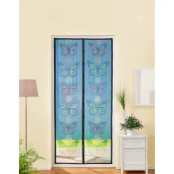 Fliegengitter|Fliegengitter|Die moderne Hausfrau Magnetvorhang "Fleur"