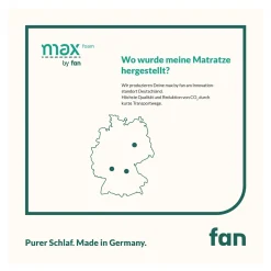 Bettzubehör ·Matratzen|Matratzen|Die moderne Hausfrau Matratze max foam by fan