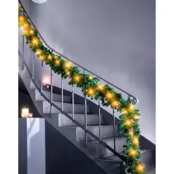 Weihnachtsdekoration·Weihnachtsbaumschmuck|Weihnachtsdekoration·Weihnachtsbeleuchtung|Die moderne Hausfrau Maxi-LED-Girlande, 6 m