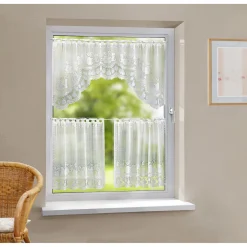 Gardinen & Stores|Die moderne Hausfrau M-Bogen Gardine „Früchte“, 3-teilig