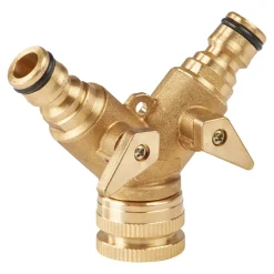 Gartenbewässerung|Die moderne Hausfrau Mehrfachanschluss für Wasserhahn 2 Zapfstellen