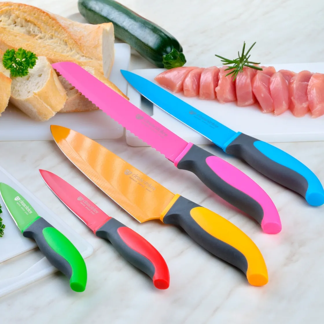 Koch- & Küchenmesser|Die moderne Hausfrau Messerblock CLEANCITCHEN Wibschla 33