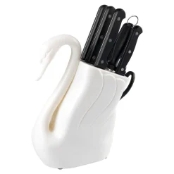 Messerblöcke|Die moderne Hausfrau Messerblock „Schwan“