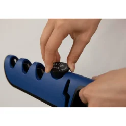 Messerschleifer|Hobbyköche|Die moderne Hausfrau Messerschärfer „3 in 1“ BladeStar