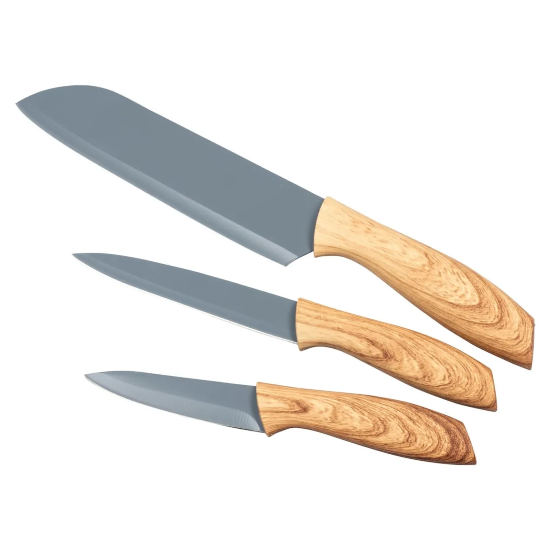 Koch- & Küchenmesser|Die moderne Hausfrau Messer-Set „Profi“, 3-teilig