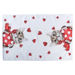 Geschirrtücher|Geschirrtücher|Die moderne Hausfrau Mikrofaser-Geschirrtuch „Kater Max“