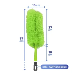 Staubwedel|Die moderne Hausfrau Mikrofaser-Staubwedel mit Bezug