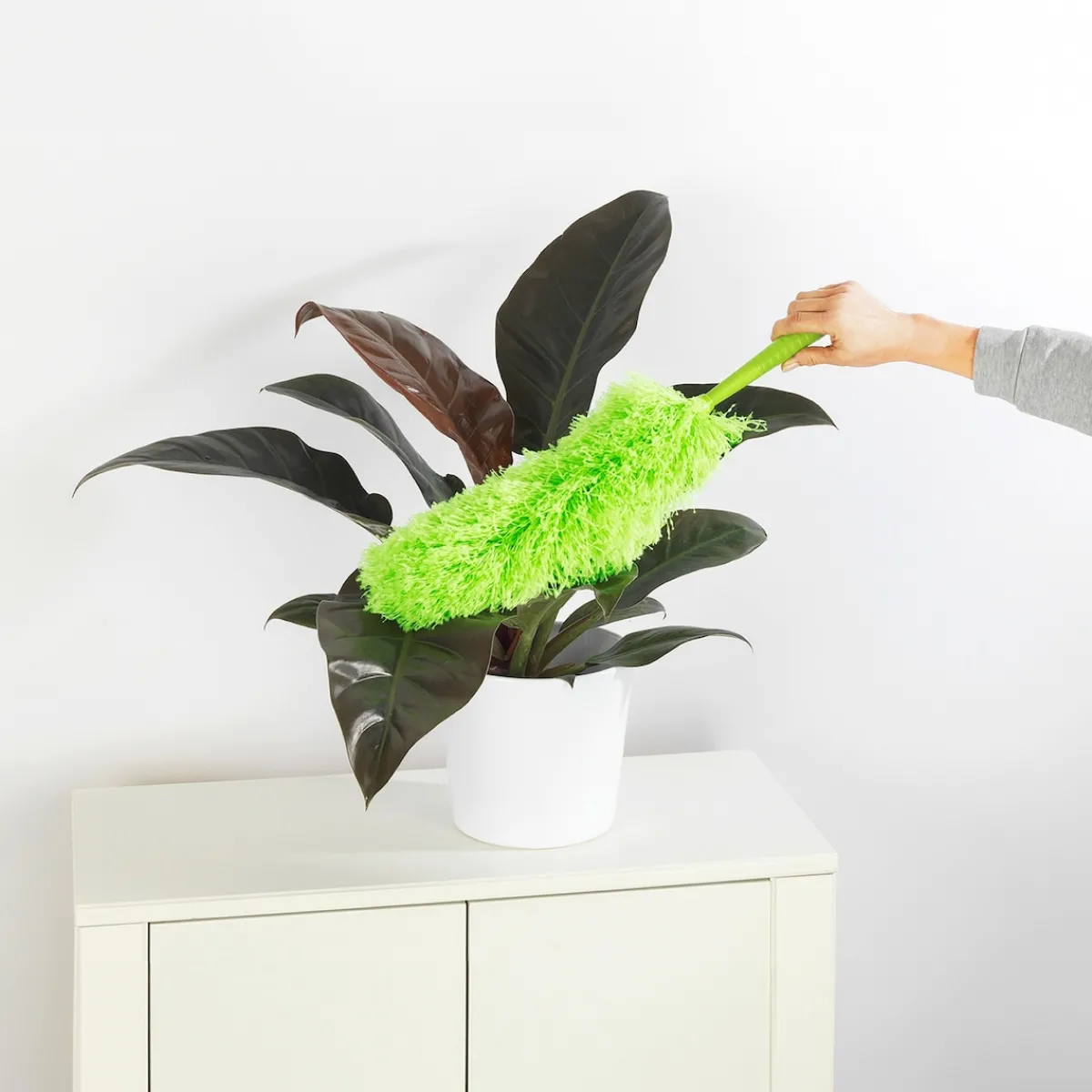 Die moderne Hausfrau Mikrofaser-Staubwedel mit Bezug