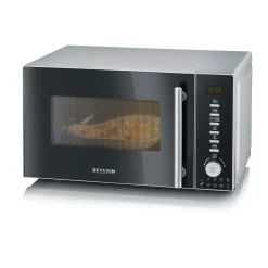 Mikrowellen|Die moderne Hausfrau Mikrowelle mit Grill- und Heißluftftunkion