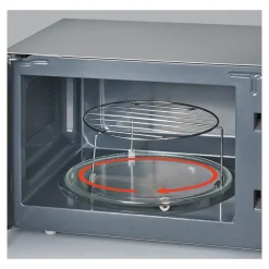 Mikrowellen|Die moderne Hausfrau Mikrowelle mit Grill- und Heißluftftunkion