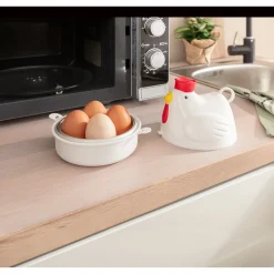 Die moderne Hausfrau Mikrowellen Eierkocher 