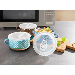 Mikrowellengeschirr|Die moderne Hausfrau Mikrowellen-Deckel, 3 Stück