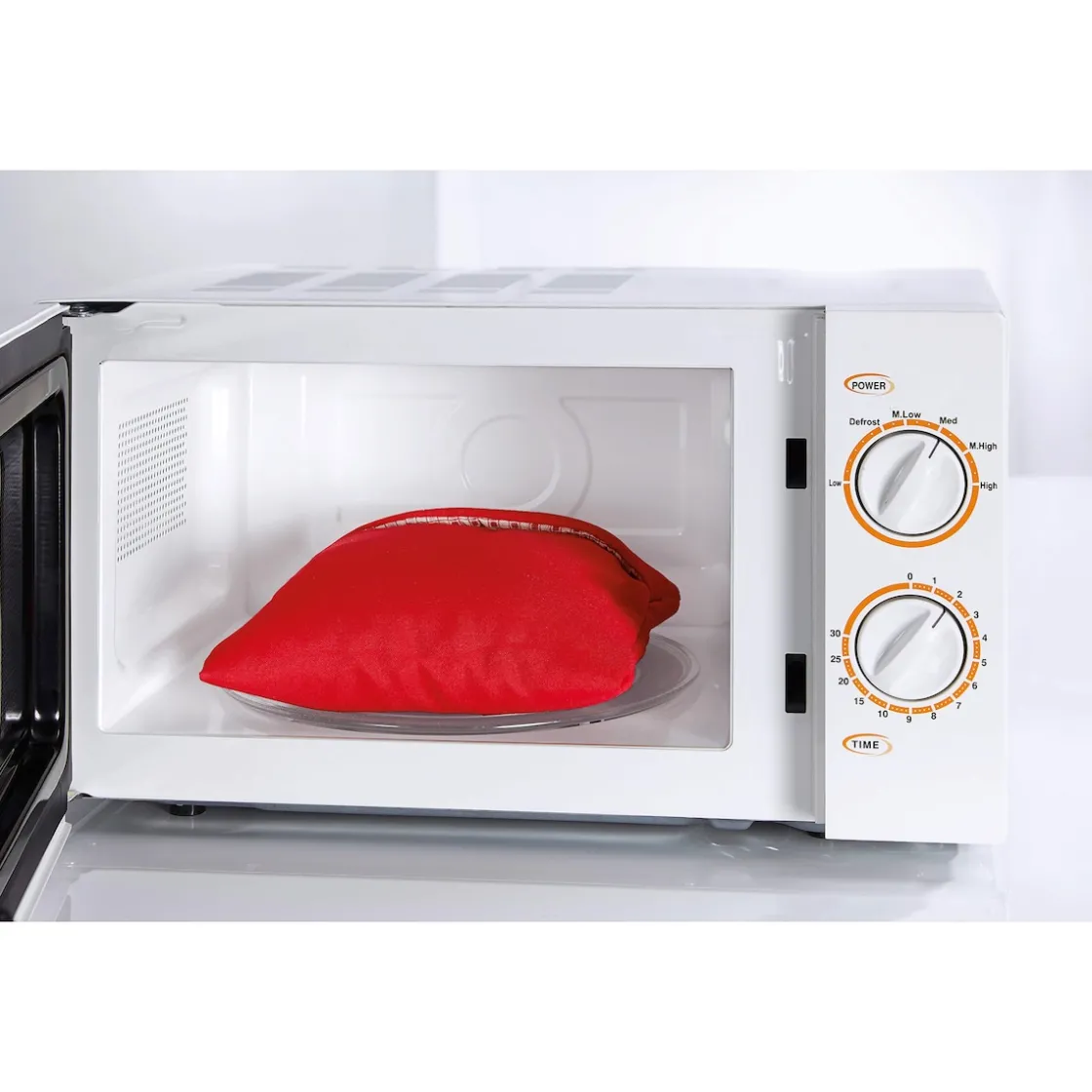 Mikrowellengeschirr|Hobbyköche|Die moderne Hausfrau Mikrowellen-Kartoffelgarer rot