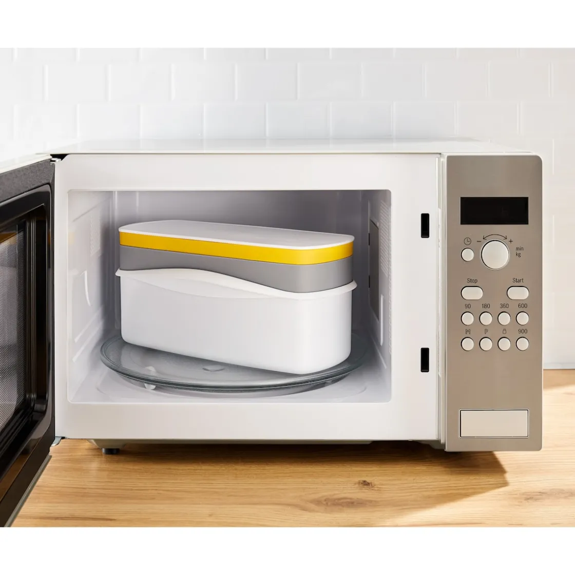 Mikrowellengeschirr|Die moderne Hausfrau Mikrowellen-Pastakocher, 4-teilig