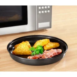 Mikrowellengeschirr|Hobbyköche|Die moderne Hausfrau Mikrowellen-Pfanne "Knusprig"