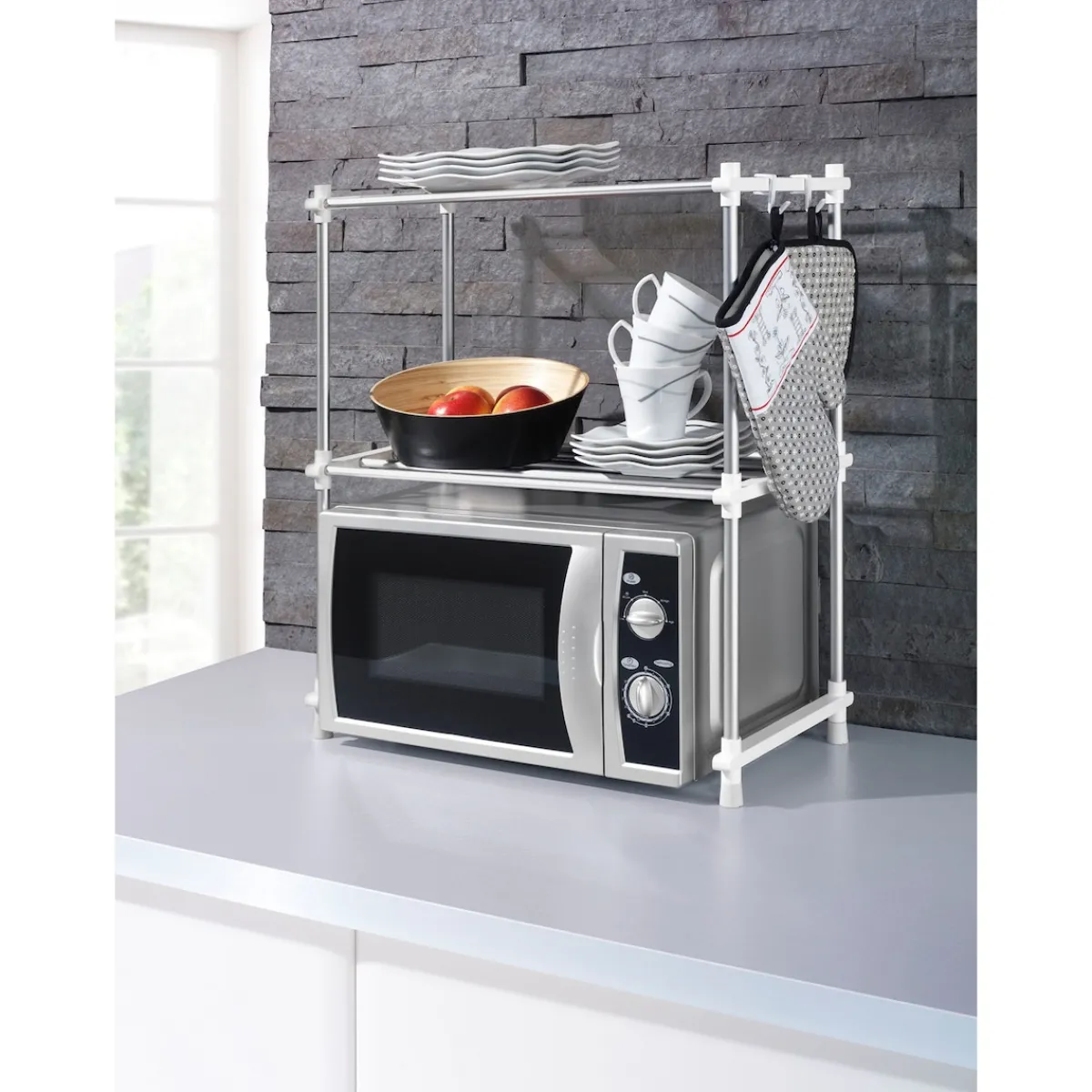 Die moderne Hausfrau Mikrowellenregal