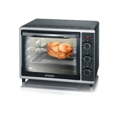 Mikrowellen|Die moderne Hausfrau Minibackofen mit Umluftfunktion