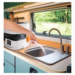 Geniale Gartenhelfer|Camping|Die moderne Hausfrau Mini-Waschmaschine, faltbar