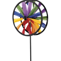 Gartenfiguren|Die moderne Hausfrau Mini-Windrad