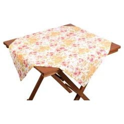 Frühlingsdekoration|Tischdecken & -Läufer·Tischdecken|Die moderne Hausfrau Mitteldecke „Rosen“, 85x85 cm