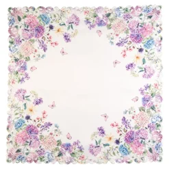 Frühlingsdekoration|Tischdecken & -Läufer·Tischdecken|Die moderne Hausfrau Mitteldecke „Schmetterling“, 85x85x cm