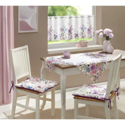 Frühlingsdekoration|Tischdecken & -Läufer·Tischdecken|Die moderne Hausfrau Mitteldecke „Schmetterling“, 85x85x cm